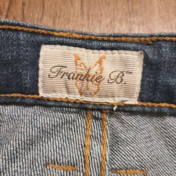 Vintage Frankie B Bootcut Stretch Denim Jeans Size 4 - Picture 6 of 8
